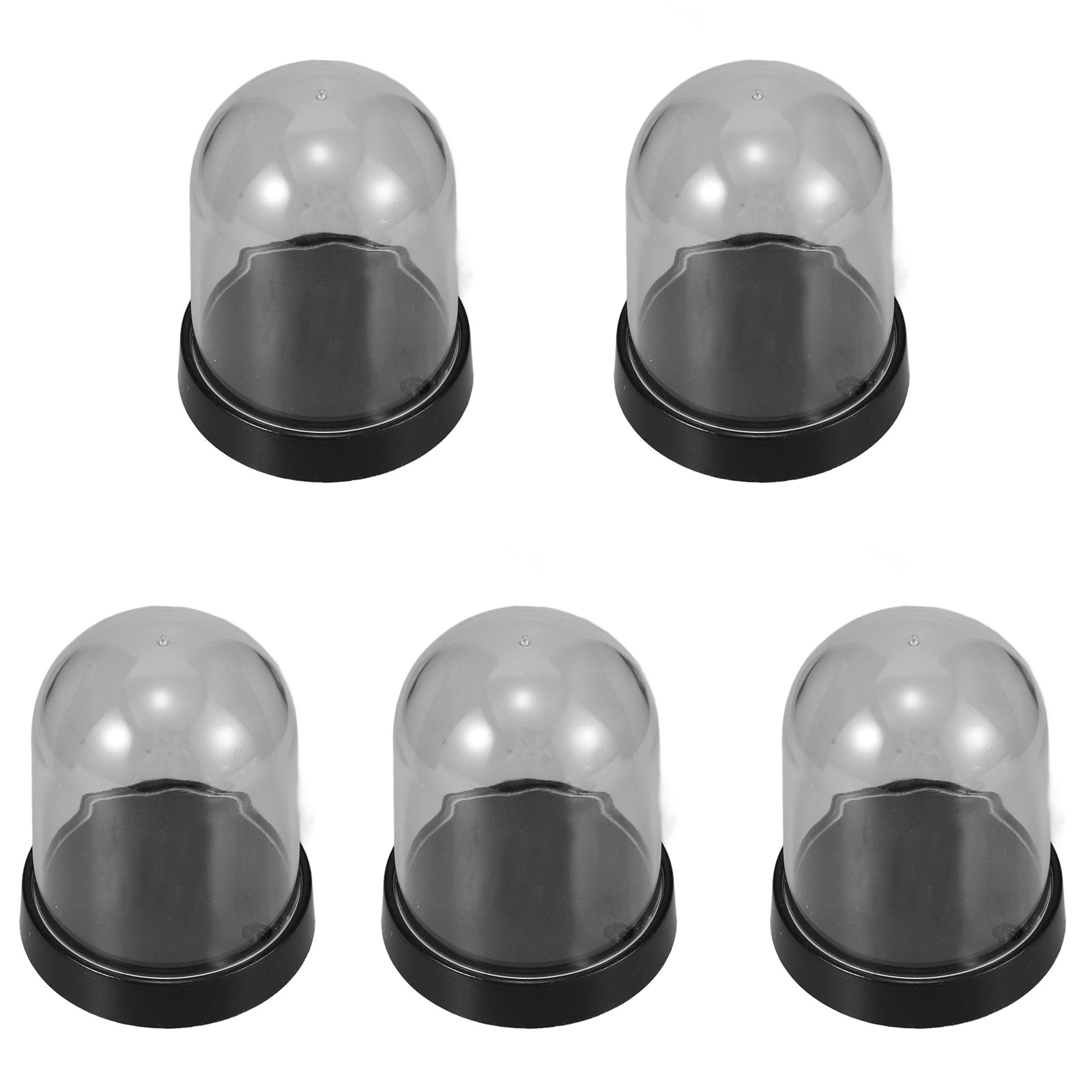 5Sets Crystal Clear Plastic Cl - đánh giá và giá Plastic Dome Clear