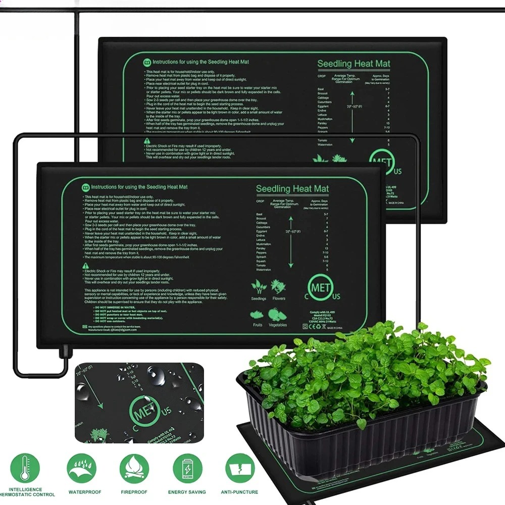 10/25/50CM Seedling Heat Mat I - đánh giá và giá Rooting Gel Clone