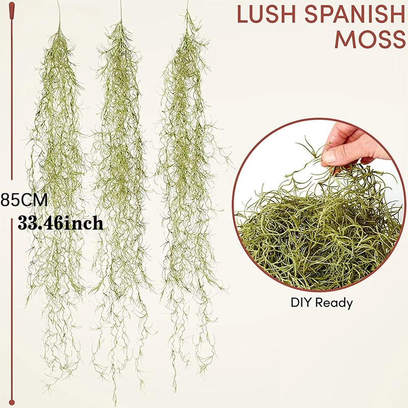 85cm Green Artificial Plant Mo - đánh giá và giá Sphagnum Moss Dry