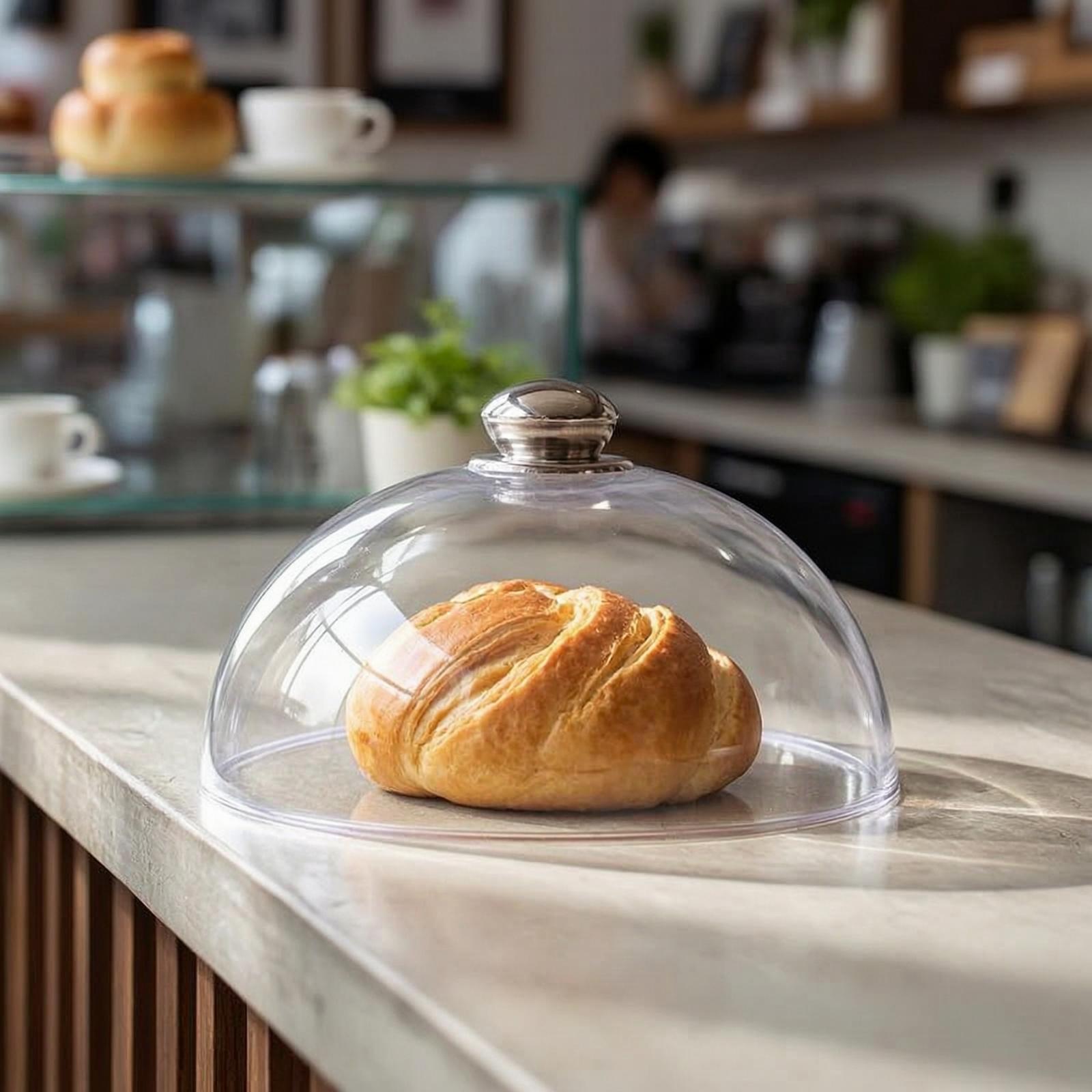 Cake Dome Clear Dome Cover wit - đánh giá và giá Plastic Dome Clear